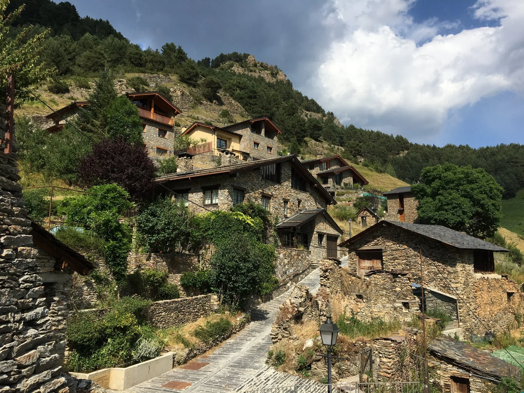 Le village de Pal, en Andorre Le village de Pal, en Andorre